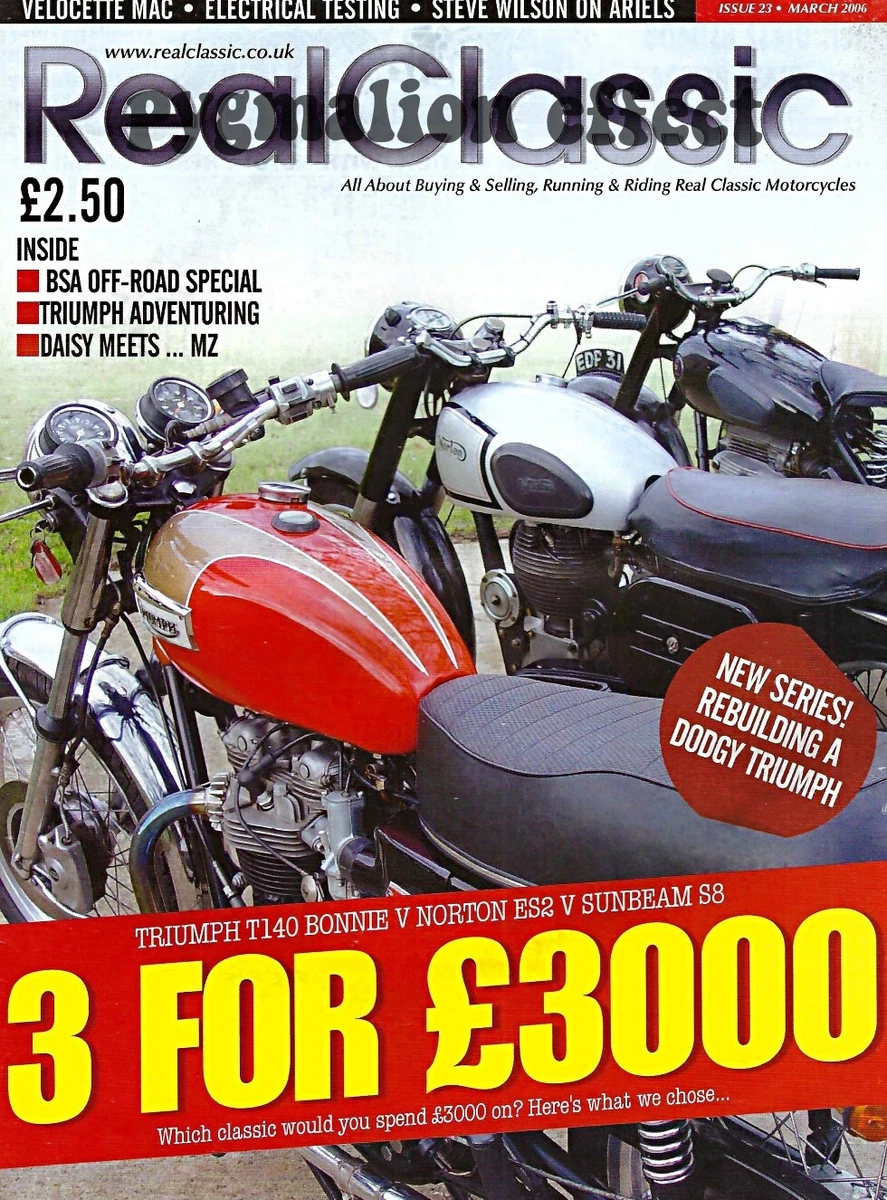 Velocette MAC Honda CD175 ES2 Norton Commando Mk3 Sunbeam S8 T140