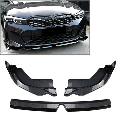 Frontstoßstangen-Lippenspoiler für BMW 3er G20 LCI M Sport 320i 325i 23+ Carbon