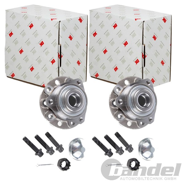 2X NK RADLAGER-SATZ Vorne Passend FÜR Opel Astra Zafira Links+Rechts | 753622-image
