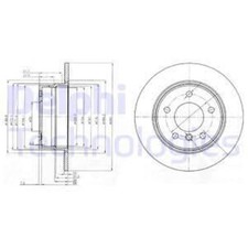Disque de frein BMW 545