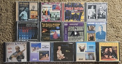 Miscellaneous Jazz CD Lot Big Band Swing Orchestra Cool Exotica Easy Listening 