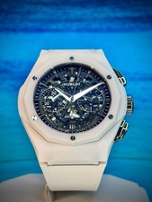 New Unworn Hublot Classic Fusion Aerofusion Chronograph Orlinski Complete Set 2