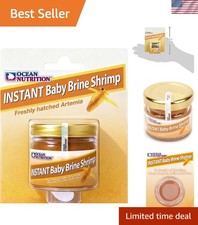 Nutritious Baby Brine Shrimp in Saline Solution for All Aquatic Life - 20g