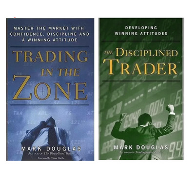 Mark Douglas: The Disciplined Trader + Trading IN Der Zone 2 Bücher Set English