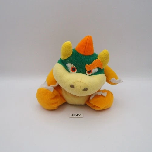 JK42 JUNK Super Mario Bros Bowser Koopa BD&A Beanie Plush 5.5" Stuffed Toy Doll - product listing photo