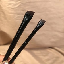 New 2 pieces/set eyebrow contour brush eyebrow eyeliner brush portable small