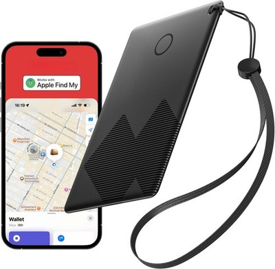 Geldbörsen Tracker Karte Smart AirTag Tracking Kreditkart Wasserdicht für iPhone