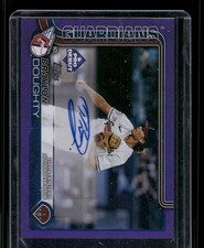 2025 Topps Pro Debut #PD-22 Braylon Doughty Base Autographs Purple Foil #/299