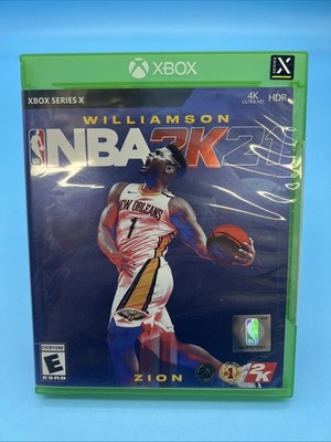 NEW Sealed Williamson NBA 2K21 Xbox Series X Rated E Basketball Video Game 2021