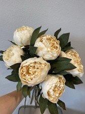 Bulk Flower Stems SILK PEONY Wedding Party Events Home Decor Florist Supplies