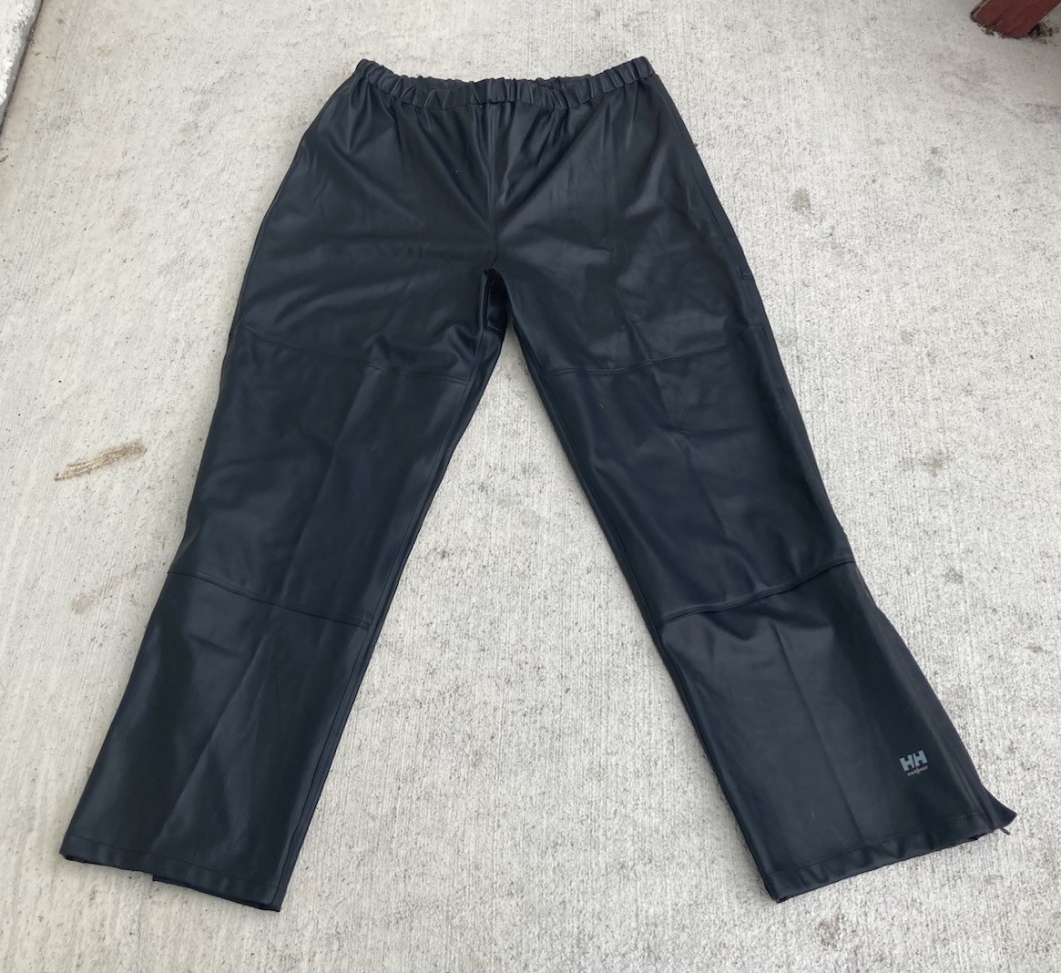 Pantalones de trabajo impermeables Helly Hansen HH Workwear para hombre XL negros