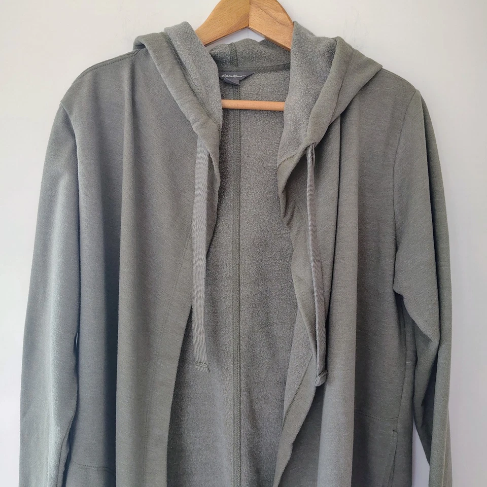 Sudadera con Capucha Frente Abierto Eddie Bauer L Larga Granolagirl Laganlook  Foto 2 de 4