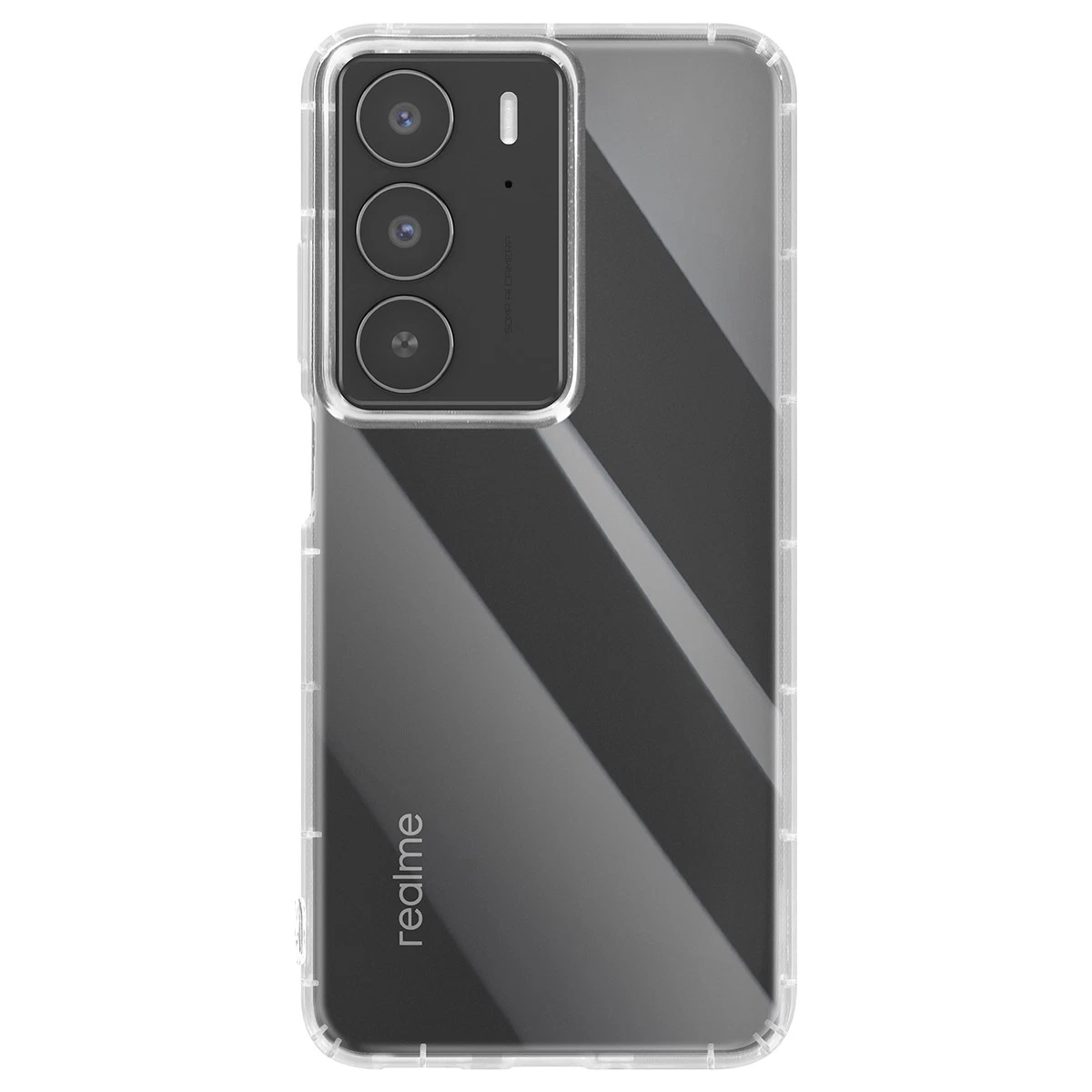 ebestStar - Cover per Oppo A76, Custodia Silicone Trasparente, Protezione TPU Antiurto, Bordi Rinforzati, Trasparente + Vetro Temperato