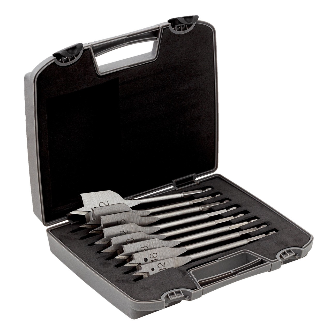 Set Di Punte Piatte Bahco 9629-SET-8 Per Legno (8 Pezzi)