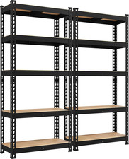 Scaffali/Scaffalature Garage in Metallo 150 X 30 X 140 Cm Magazzino Industriale 