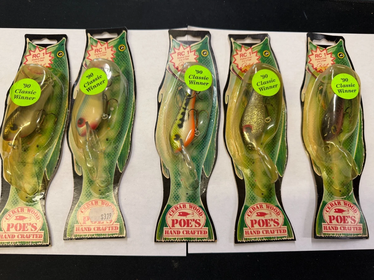 25+ Poe's Vintage Crankbait Fishing Lures for sale | Updated Oct 2026