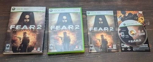 FEAR 2: Project Origin (Xbox 360, 2009) Complete Tested Working Nice!