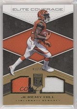 2017 Donruss Elite Elite Coverage Prime 3/25 Jeremy Hill #18 0ek