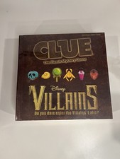 Disney Villains Clue Board Game Disney Parks Theme Park Edition