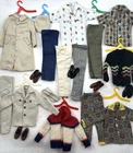LOT OF VINTAGE 1960's BARBIE KEN CLONE CLOTHES OUTFITS TAGGED HONG KONG