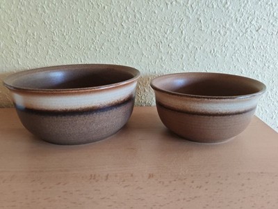Rarität aus Omas Zeiten Zwei Schüsseln original Gerzit fein ofenfestes Steingut