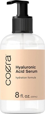 Hyaluronic Acid Serum | Face & Skin | 8 fl oz | Paraben & SLS Free | by Coera