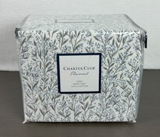 Charter Club 100 Cotton Flannel Winterberry King Sheet Set Brand New