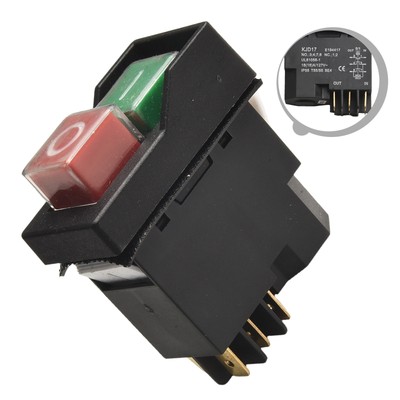 Pushbutton Switch for C10RJ C10RJSM For Table Saw For KJD17 Replacement Part
