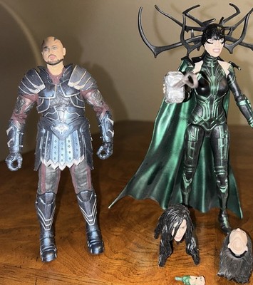 Marvel Legends 80th Anniversary SKURGE & HELA 6'' Thor Ragnarok 2 pack Set Loose