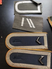 Foreign Military Germany Cloth Patch Insignia Shoulder Boards