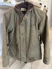 Vintage WW2 USN US Navy N-1 Alpaca Lined Military Deck Jacket Size 38 Must See