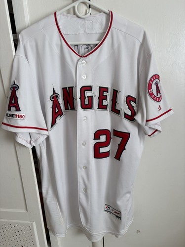 Mike Trout 2019 Home Jersey Majestic Size 48