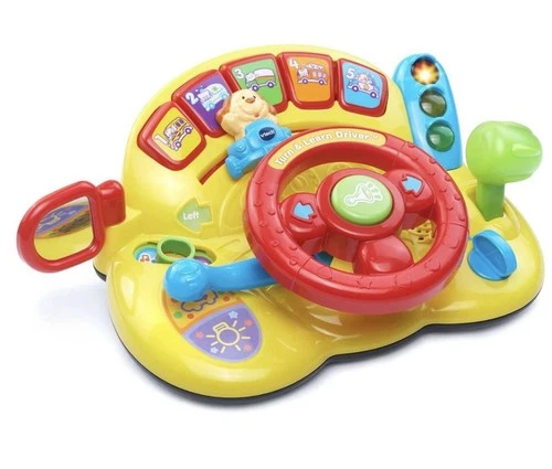 Vtech 80-166601 Turn and Learn Driver Toy - Yellow
