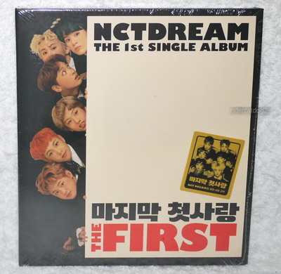 NCT Dream Single Album Vol. 1 The First Taiwan Special CD+40P+Card