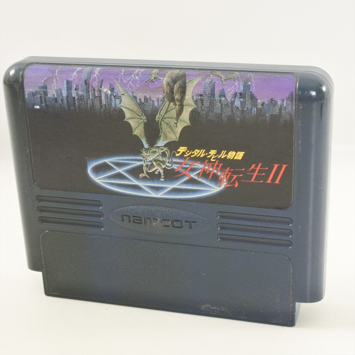Famicom MEGAMI TENSEI II 2 Digital Devil Namcot Cartridge Only