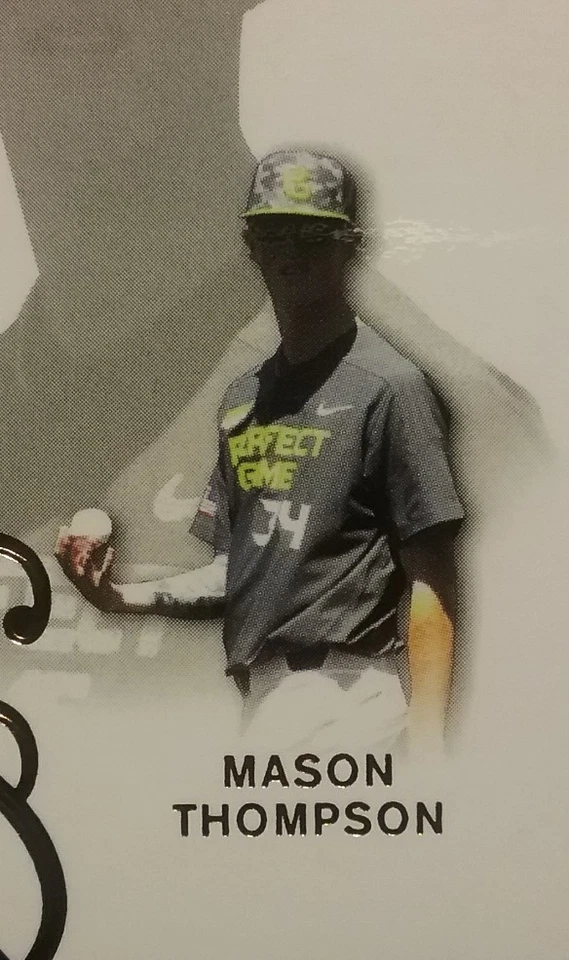 2016 Leaf Trinity MASON THOMPSON Autograph - Image 3 of 4