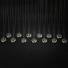 ZODIAC CONSTELLATION 1-1/4" Locket 24" Pendant Necklace Horoscope