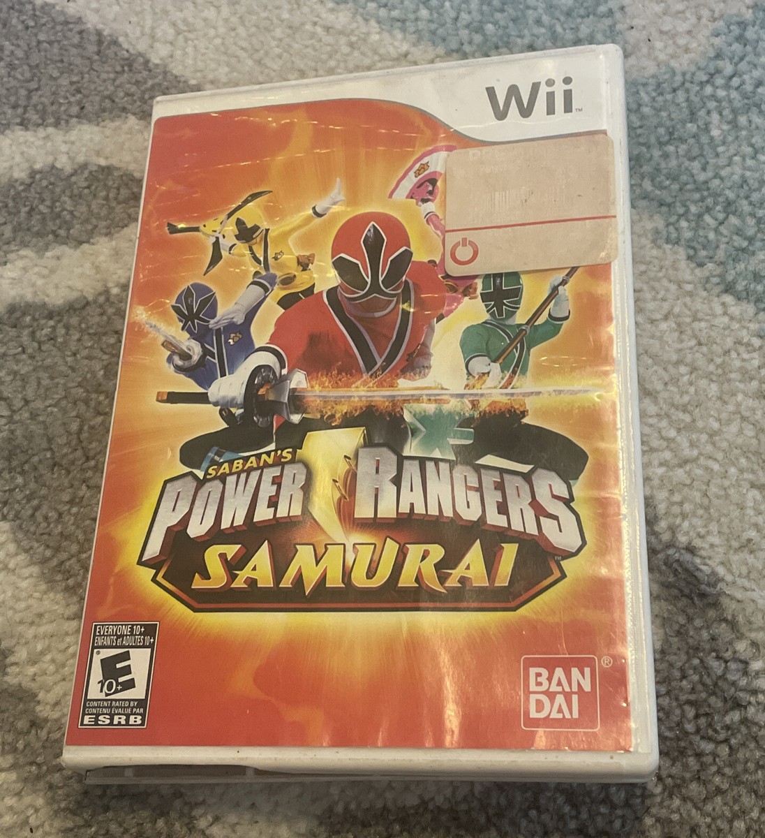 Nintendo Wii Power Rangers Samurai Nintendo Wii Video Game