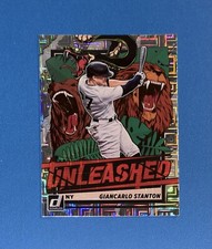 2021 Panini Donruss Giancarlo Stanton Unleashed Vector #UNL6 New York Yankees