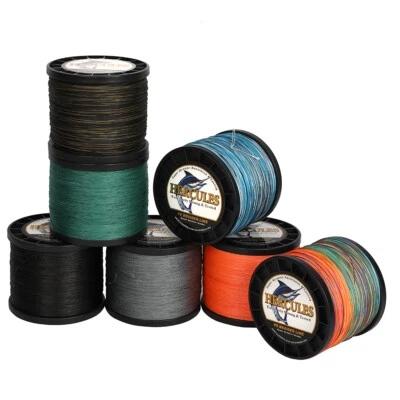 HERCULES Braid Ice Fishing Line 500M 547Yds 6LB-300LB Select Pound Test PE Trout