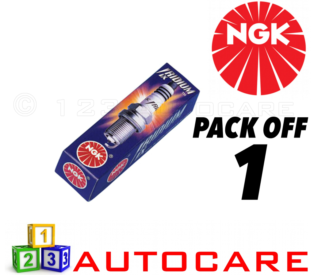 NGK Iridium IX Upgrade Spark Plug set - 1 Pack - Part No: BR9HIX no. 5687 1pk