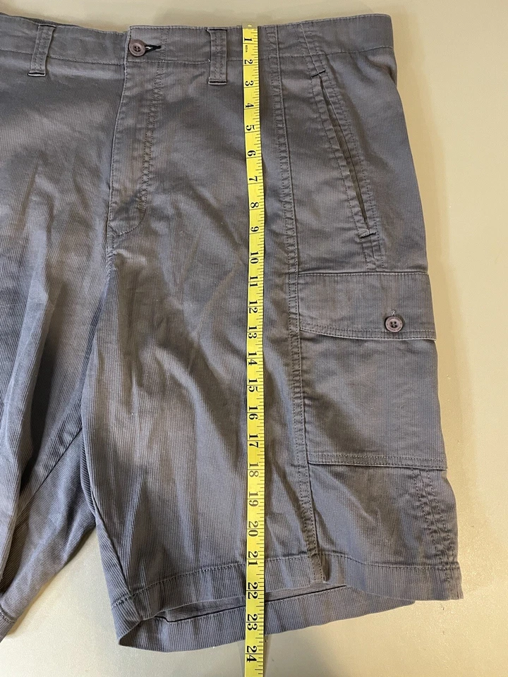 Nat Nast Cargo Shorts Mens  Size 42 Gray Stretch - Image 3 of 4
