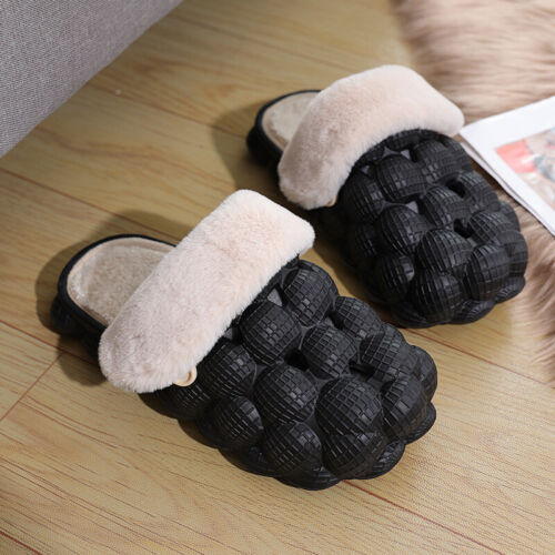 Men,s Women Massage Bubble Slides Slippers Funny Lychee Non-slip Spa Slippers - Picture 14 of 20