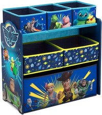 Estante organizador de juguetes para niños Toy Story 4 muebles para niños juguetes bloques zumbido estante leñoso