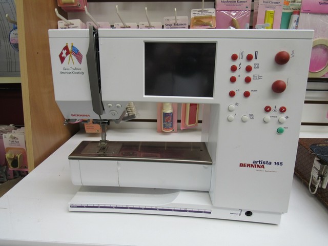 BERNINA ARTISTA 165 Sewing Machine Embroidery Module Hoops