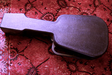 Gibson 'chainsaw Case' Acoustic Guitar Hard Case C.1980 - Black Abs