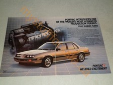 Various Pontiac Sunbird Sunfire 2000 6000 Ad Articles Color Various Pontiac Sunbird Sunfire 2000 6000 Ad Articles Color