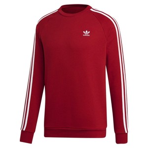 adidas 3 stripes crew fleece