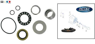 WSM Jet Sky SEA-DOO (BRP) XP 951 DI 2003-2004 Turbine Reparatursatz