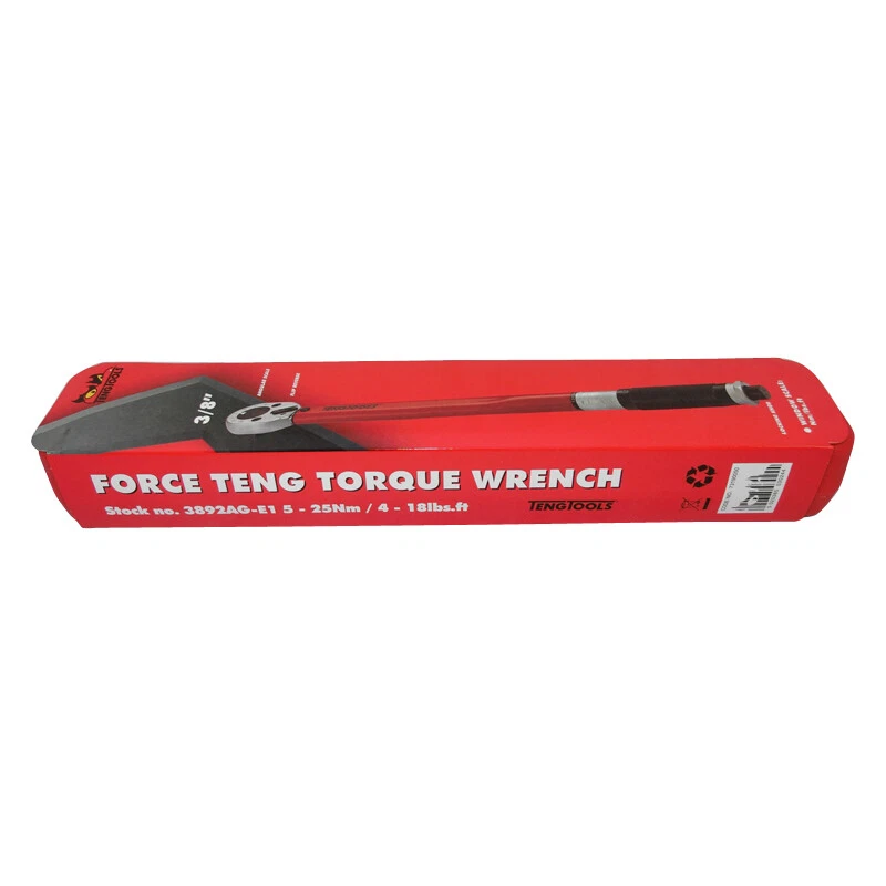 Teng Tools 3 8 inch Drive Torque Wrench 5 25NM 3892AG E1